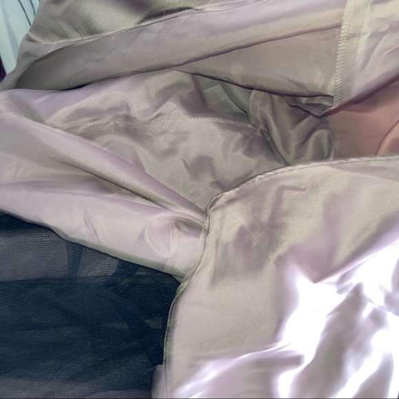 🟣4/$20 David’s Bridal Prom Dress 12 Light Brown - Picture 8 of 9